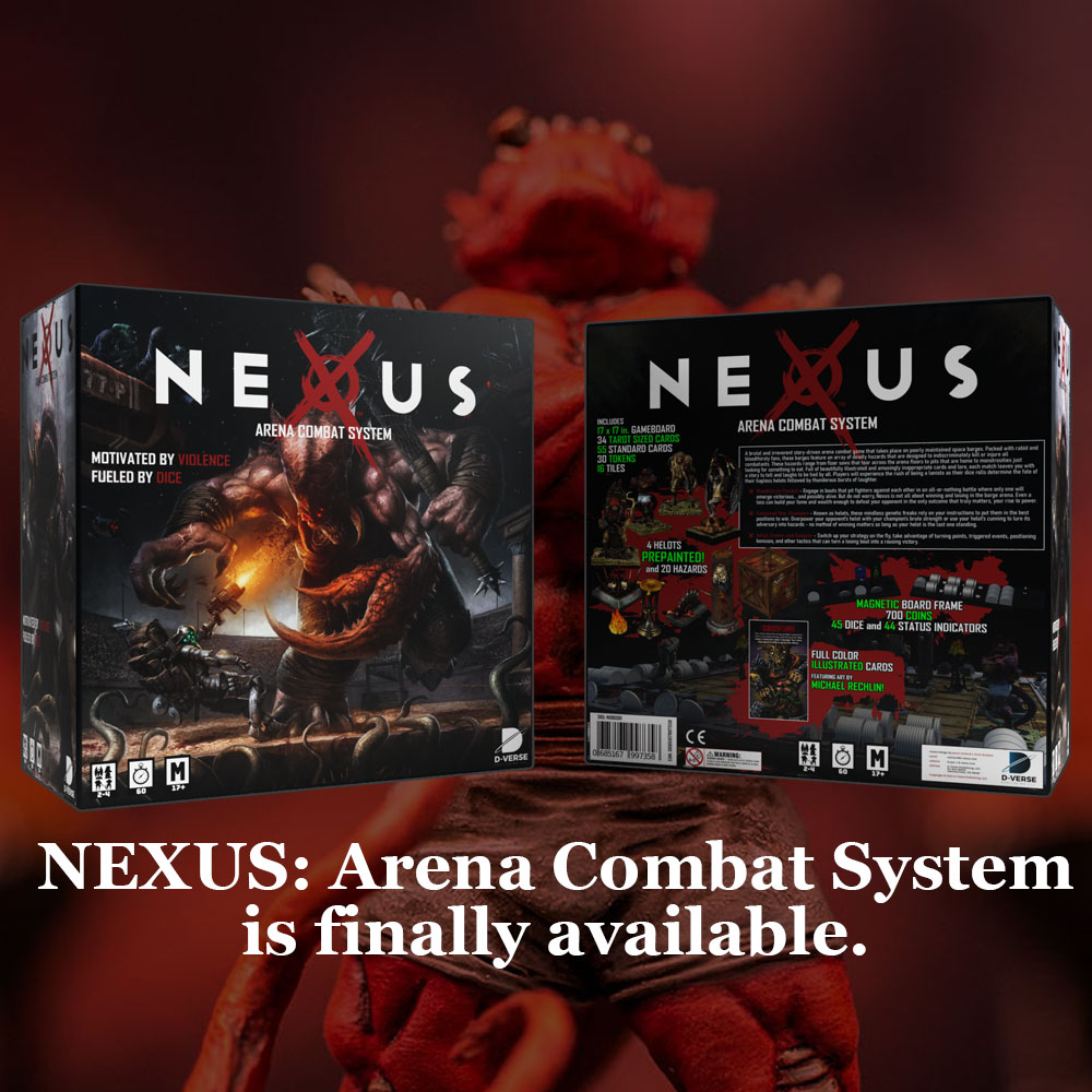 NEXUS: Arena Combat System, Board Game